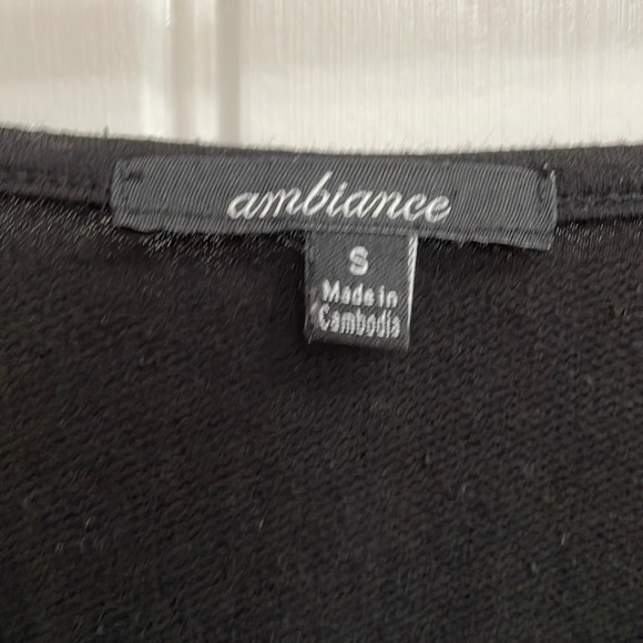 Ambiance black jumpsuit.  S - Picture 3 of 7